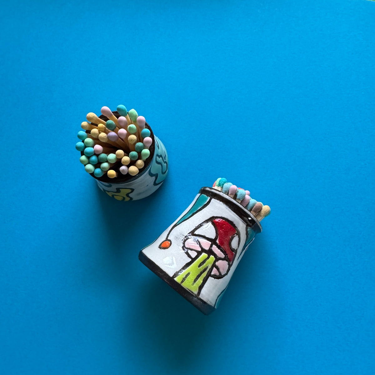 Match Holder with striker on the bottom