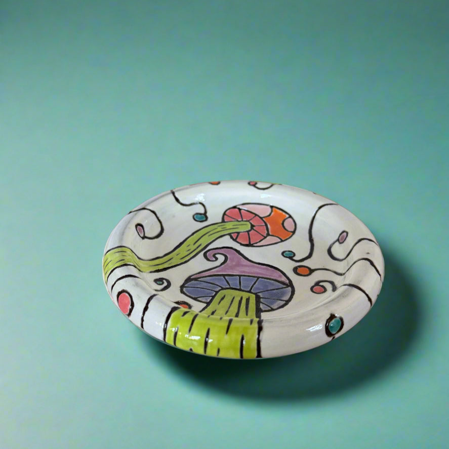 Bubble Plate - Mushrooms