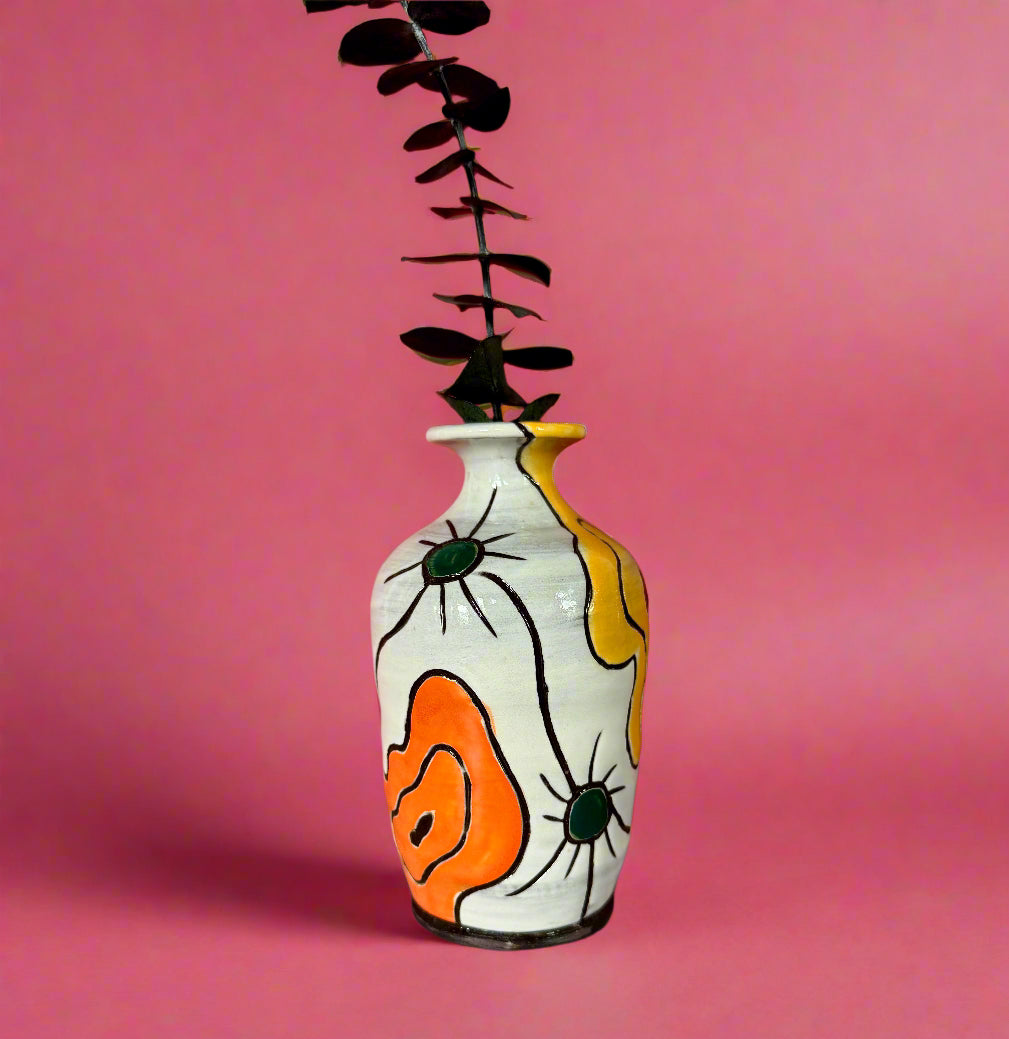 Space Urchin Bud Vase #1