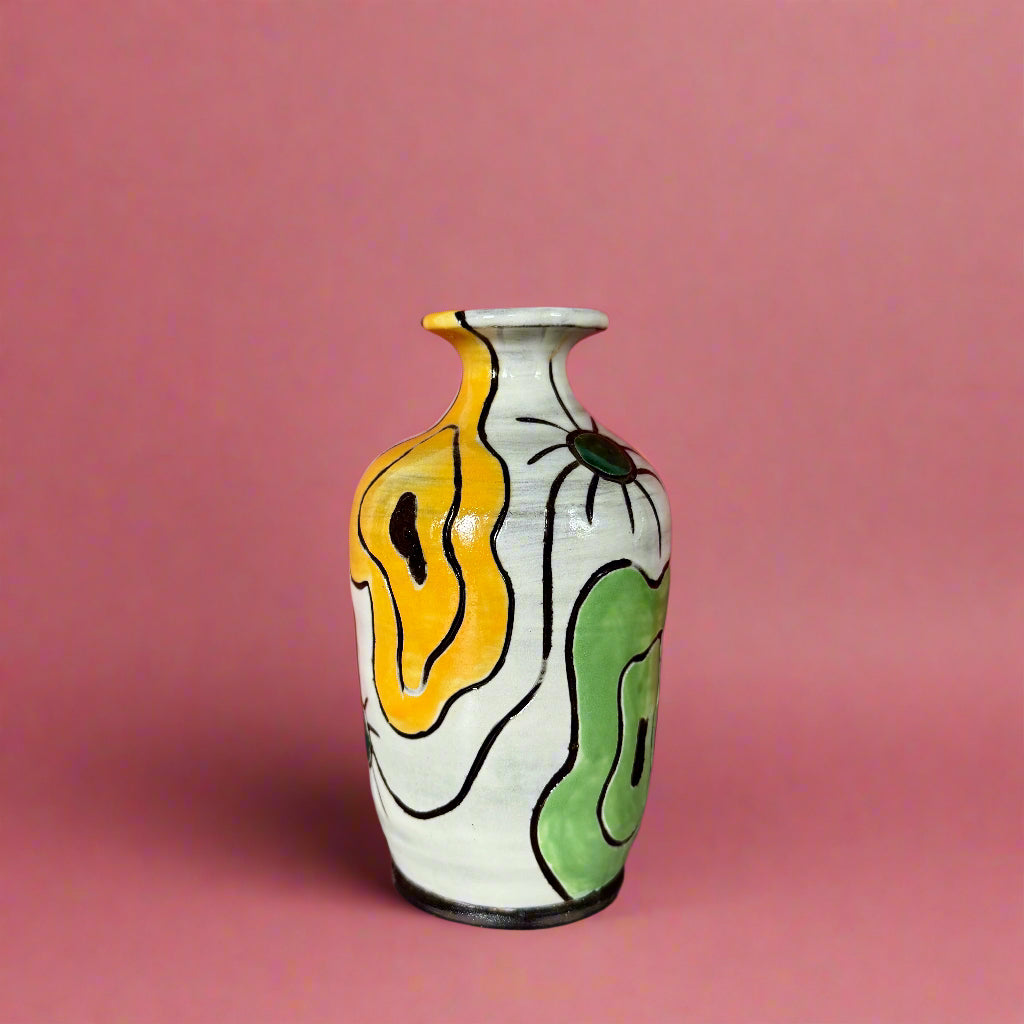 Space Urchin Bud Vase #1