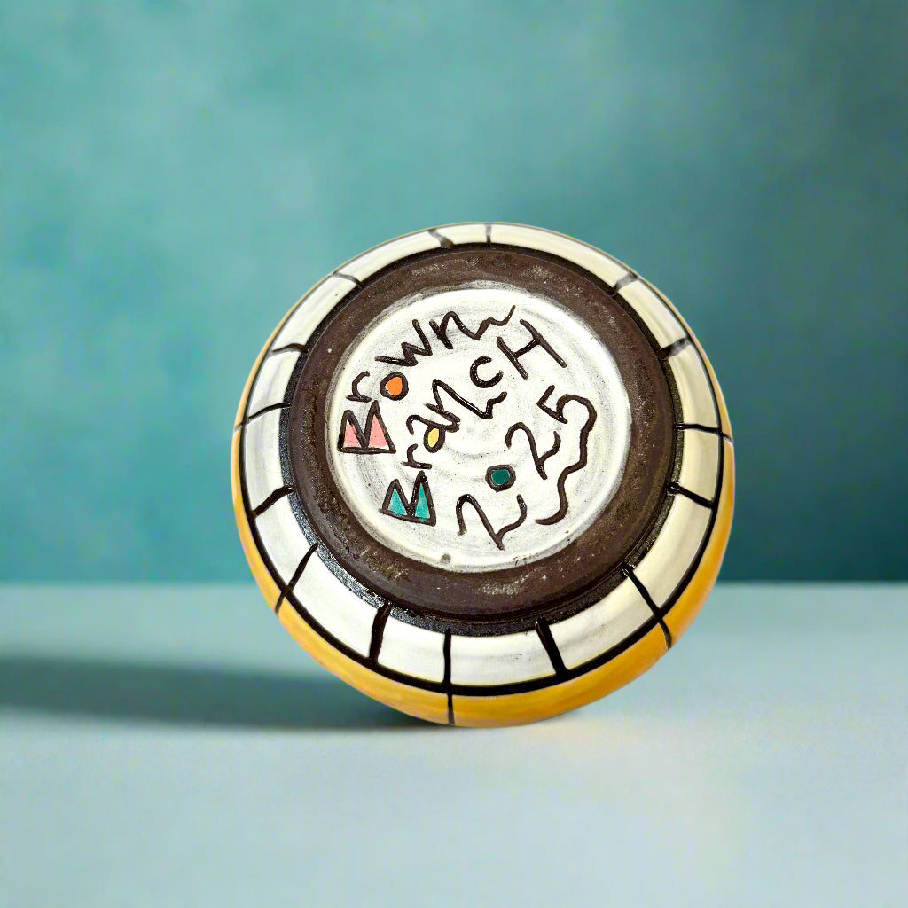 Midcentury Maximalist Moon Jar