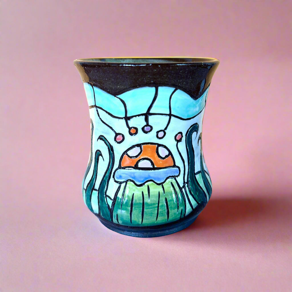 Midcentury Mushy Mug #1