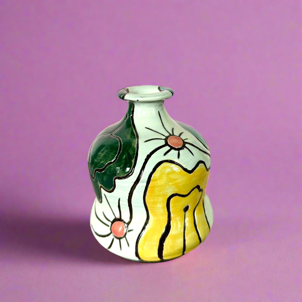 Space Urchin Bud Vase #2