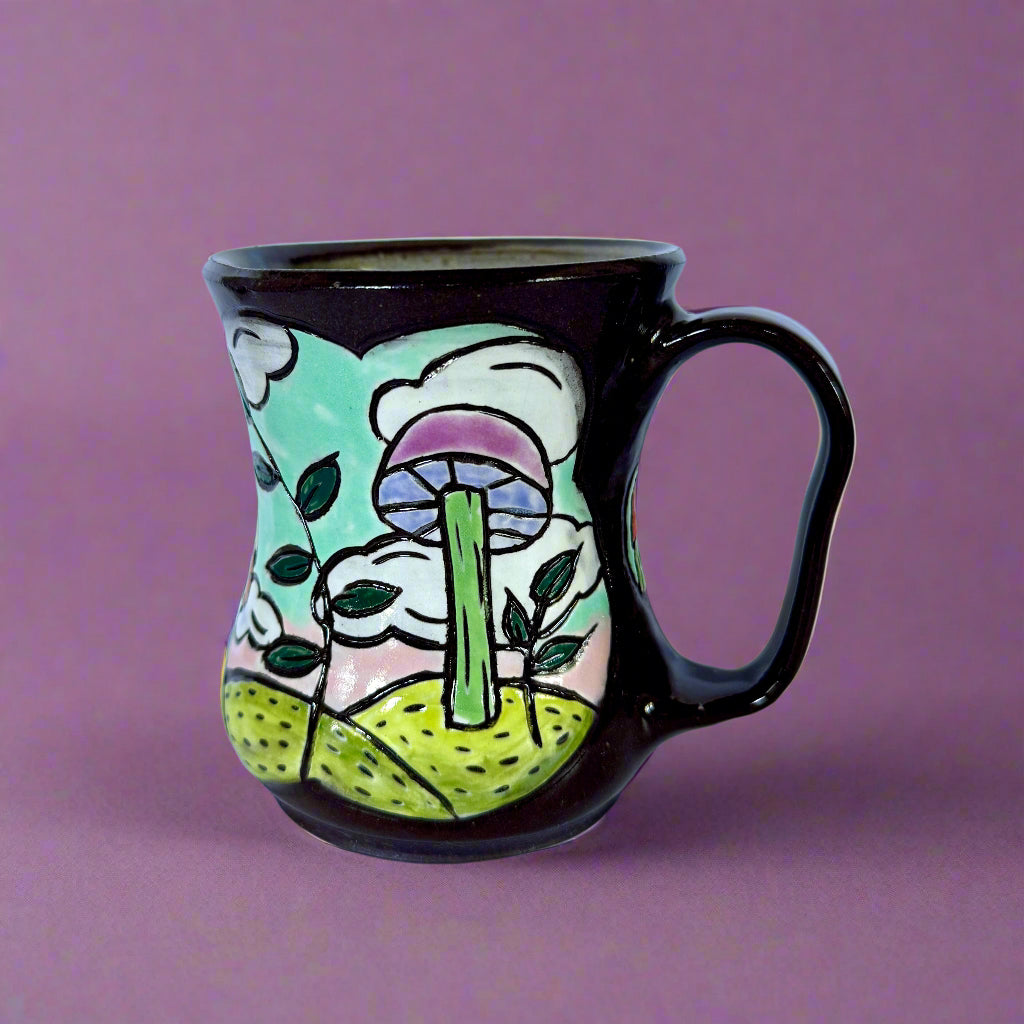 Midcentury Mushy Mug #3