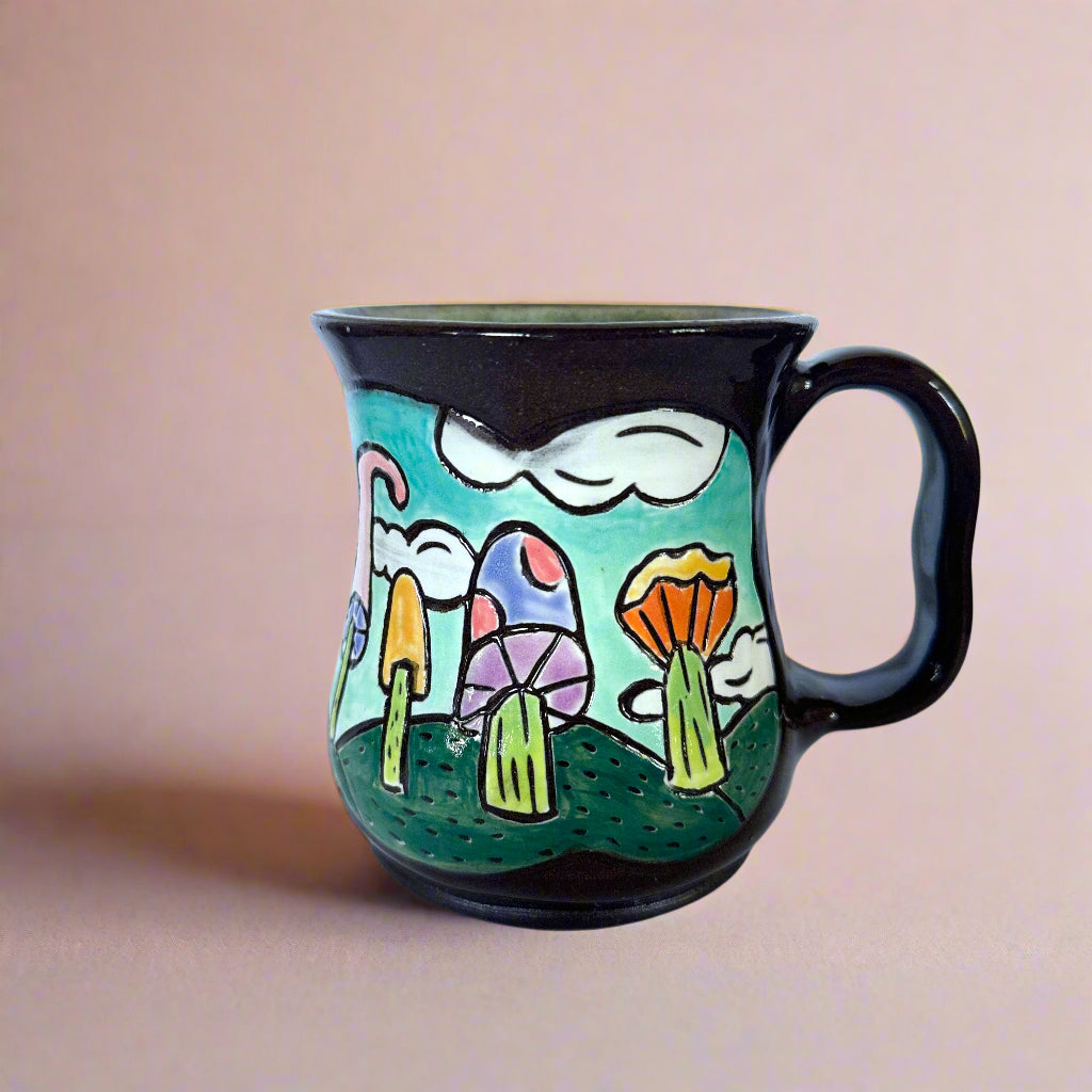 Midcentury Mushy Mug #4